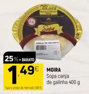 Moira Sopa Canja de Galinha 400g