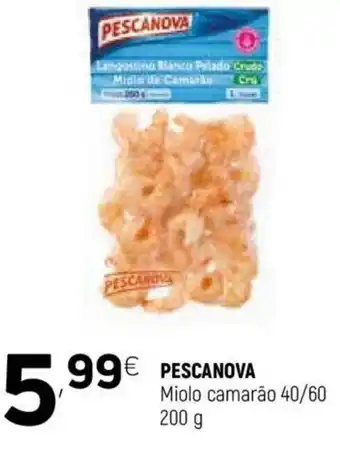Coviran Pescanova Miolo de Camarão 40,60 200g promoção
