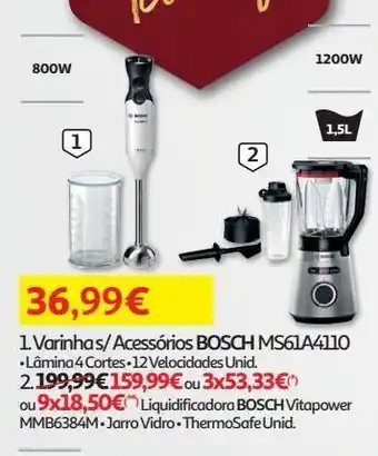 Auchan Liquidificadora bosch vitapower promoção