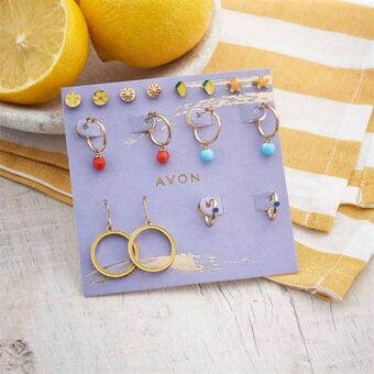 Avon Conjunto de brincos lucia promoção