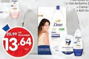 Minipreço Gel de banho dove promoção