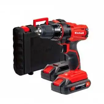 Berbequim sem fio einhell tc-cd 18-2 li (2x1,3ah)
