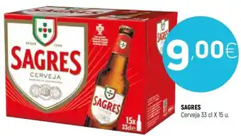 Coviran Sagres 33cl x 15 u. promoção