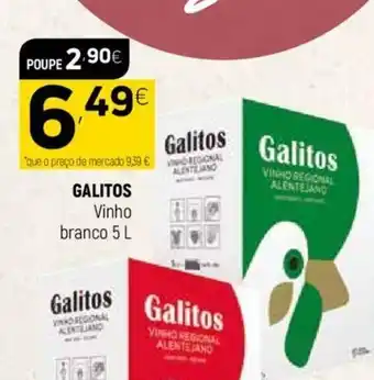 Coviran Galitos Vinho Branco 5L promoção
