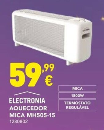 Radio Popular Electronia Aquecedor Mica promoção