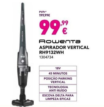 Radio Popular Rowenta Aspirador Vertical promoção