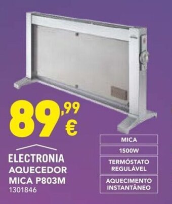 Radio Popular Electronia Aquecedor Mica promoção