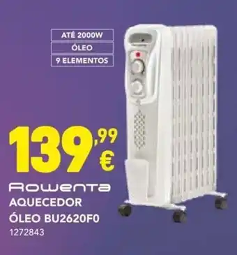 Radio Popular Rowenta Aquecedor promoção
