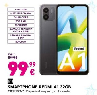 Radio Popular Xiaomi Smartphone Redmi A1 32GB promoção