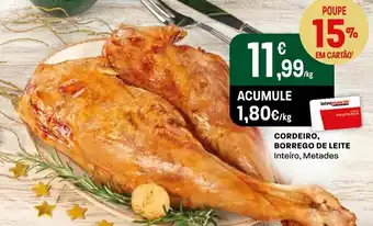 Intermarché Cordeiro, Borrego de Leite 1kg promoção