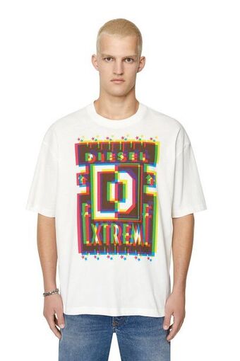Diesel T-shirt with diesel extreme print promoção
