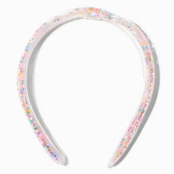 Claire's Claire's club rainbow star shaker headband promoção