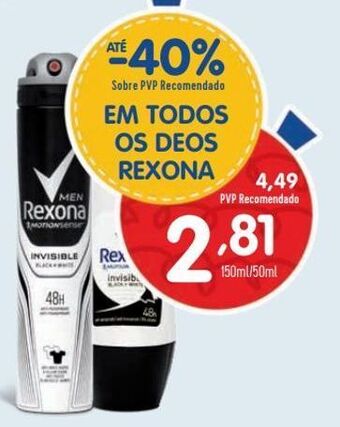 Minipreço Desodorizante rexona promoção