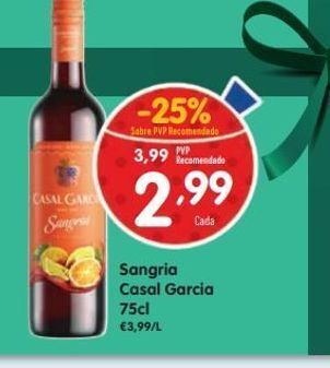 Minipreço Sangria casal garcia promoção
