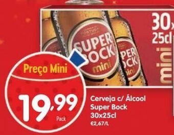 Minipreço Cerveja super bock promoção