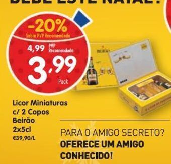 Minipreço Licor beirão promoção