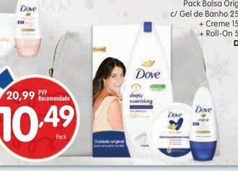 Minipreço Gel de banho dove promoção