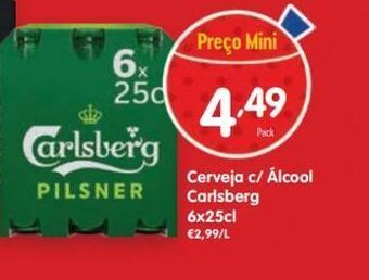 Minipreço Cerveja carlsberg promoção
