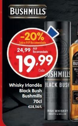 Whisky escocês bushmills