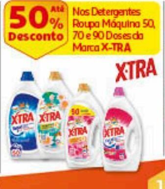 Det. roupa máq. líquido x-tra