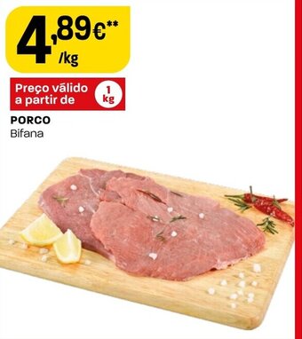 Intermarché Porco Bifana 1kg promoção