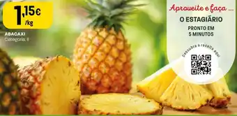 Intermarché Abacaxi 1kg promoção