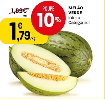 Intermarché Melao verde 1kg promoção