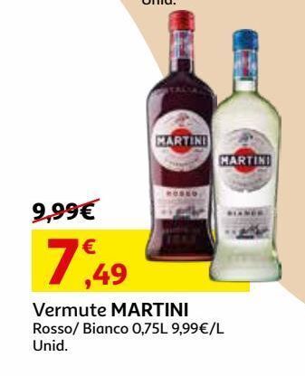 Auchan Vermute martini promoção