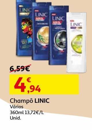 Auchan Champo anti-caspa linic promoção