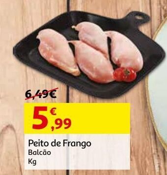 Auchan Frango peito (granel) kg promoção