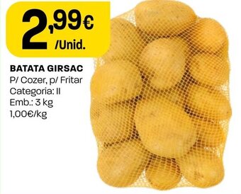 Intermarché Batata Girsac promoção