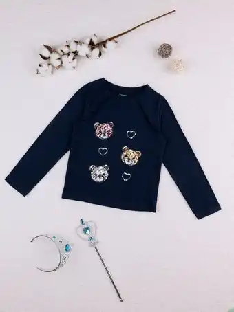 Prénatal Teddy" t-shirt de lantejoulas "bimba - prénatal promoção