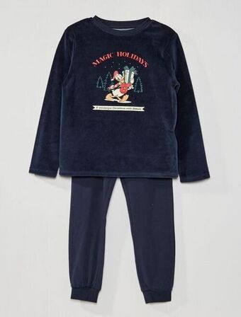 Kiabi Pijama de veludo 'donald' 'disney' - 2 peças promoção