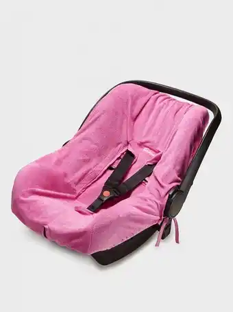 Prénatal Capa para assento de carro em esponja rosa gr. 0 + - giordani promoção