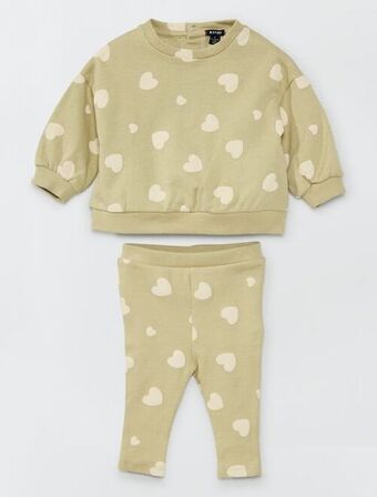 Kiabi Conjunto sweatshirt + leggings - 2 peças promoção