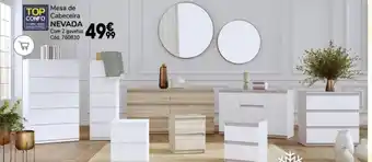 Conforama Mesa de Cabeceira Nevada promoção