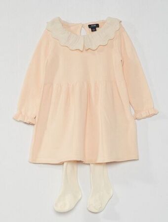 Kiabi Conjunto de 2 peças - vestido + collants promoção
