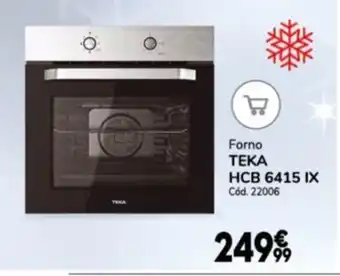 Conforama Forno Teka HCB 6415 IX promoção