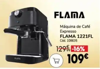 Conforama Maquina de Cafe Expresso Flama promoção