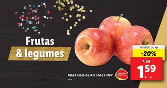Lidl Maçã gala de alcobaça igp promoção