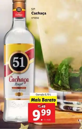Lidl Cachaça promoção