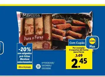 Lidl Croquetes de carne para forno promoção