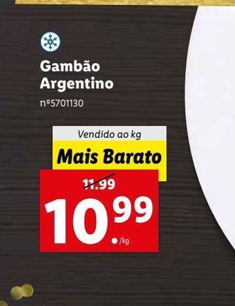 Lidl Gambão argentino promoção