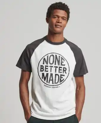 Superdry Vintage america baseball tee promoção