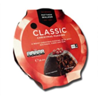 Matthew walker christmas classic pudding 400g