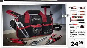 Lidl Conjunto de mala con ferramentas promoção