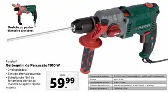 Lidl Berbequim de percussão 1100w promoção