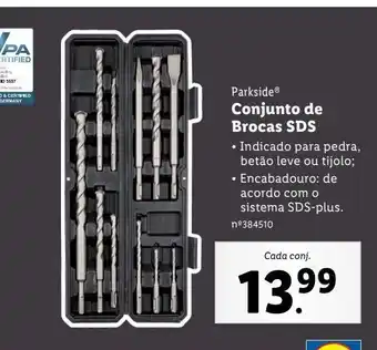 Lidl Conjunto de brocas sds promoção