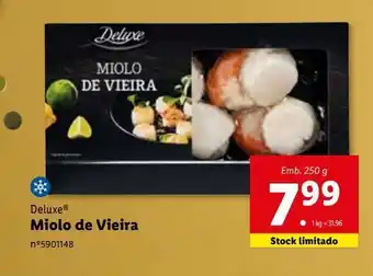 Lidl Miolo de vieira deluxe promoção