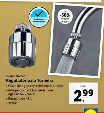 Regulador para torneira